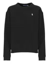 Ralph Lauren Sweatshirt With Pony In Black