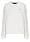 Ralph Lauren Sweatshirt With Pony In White