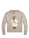 RALPH LAUREN RALPH LAUREN SWEATERS BEIGE