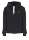 Ralph Lauren Hoodie With Pony In Black