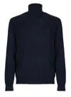 Ralph Lauren Sweater With Pony Logo In Blue