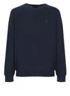 Ralph Lauren Pony Sweater In Blue