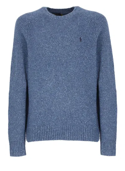 Polo Ralph Lauren Pony Sweater In Blue
