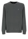Polo Ralph Lauren Long Sleeve Crew Neck Pullover In Grey