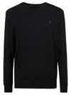 Polo Ralph Lauren Classic Black Wool Long Sleeve Pullover In Hunter Navy