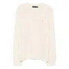 Ralph Lauren White Sweaters In Multi