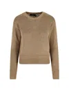 Ralph Lauren Crewneck Sweater In Neutral