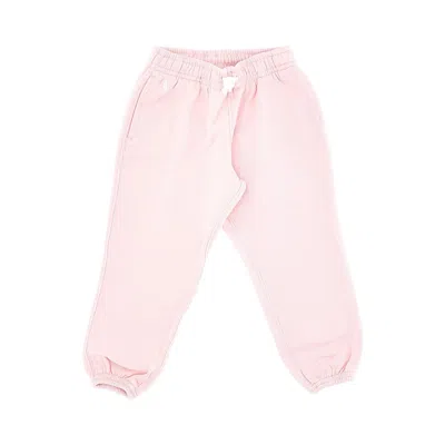 Ralph Lauren Sweatpants With Logo Embroidery Kids In Pink