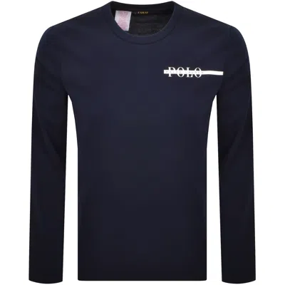 Ralph Lauren Logo Printed Long Sleeved T-shirt