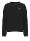 Ralph Lauren Sweatshirt With Pony In Black