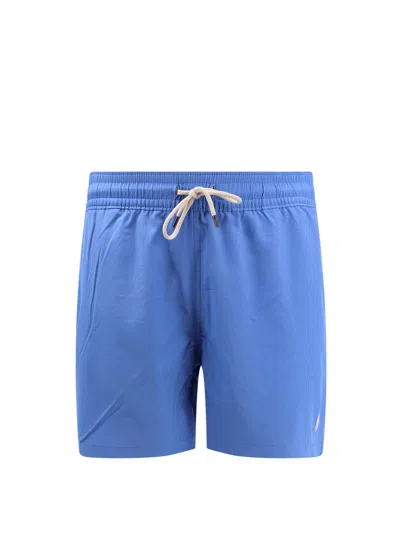 Ralph Lauren Swim Trunk In Blue