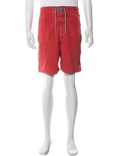 Pre-owned Ralph Lauren Swim Trunks In Red