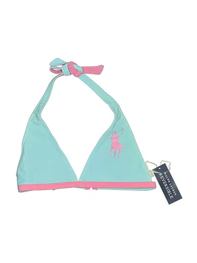 Ralph Lauren Swimsuit Top Teal Swimwear