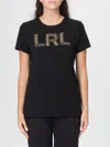 Ralph Lauren T-shirt Lauren  Woman Color Black In Black