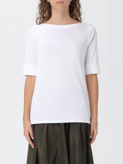 RALPH LAUREN T-SHIRT LAUREN RALPH LAUREN WOMAN COLOR WHITE,434445001