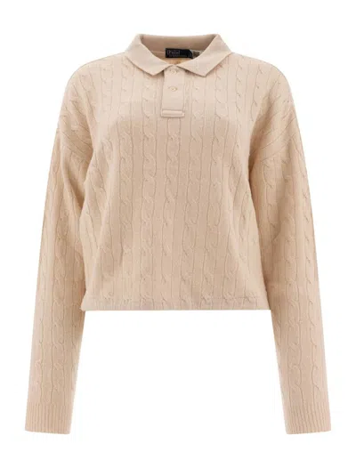 Polo Ralph Lauren Ralph Lauren T-shirts And Polos In Beige/khaki