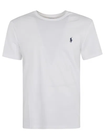 Ralph Lauren Logo Embroidery Regular T-shirt In White