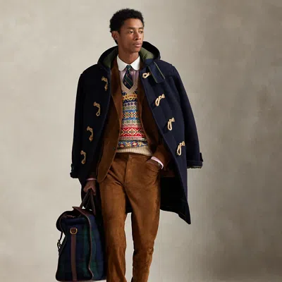 Ralph Lauren Tailored Suede Suit Trouser