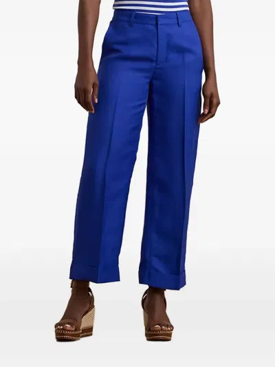 Ralph Lauren Tailored Trousers In Blue