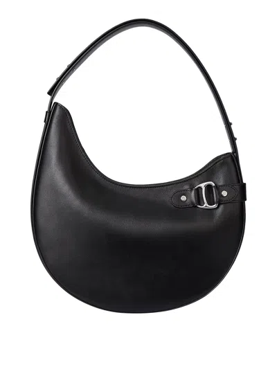 Ralph Lauren Tasha Lg Sh-shoulder Bag-large In Black