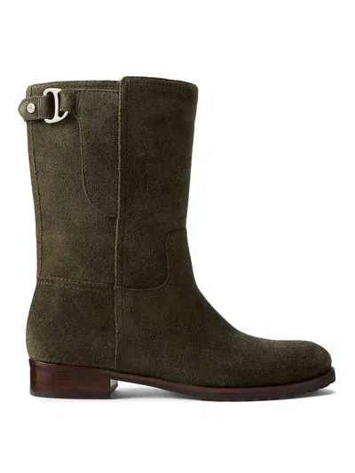 Ralph Lauren Tasha Mid-boots-mid Boot In Green