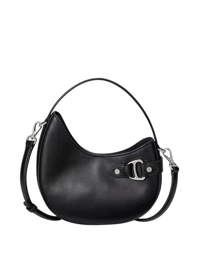 Ralph Lauren Tasha Sm Crs-crossbody-small In Black