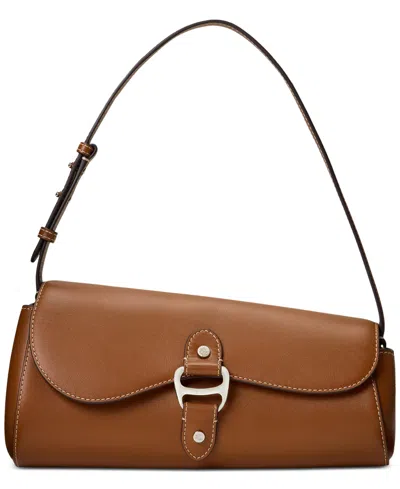 Ralph Lauren Tasha Small Shoulder Bag In Brown