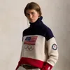 Ralph Lauren Team Usa Closing Ceremony Sweater In Multi