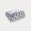 Polo Ralph Lauren Teddy Bear Stripe Comforter Set In Blue