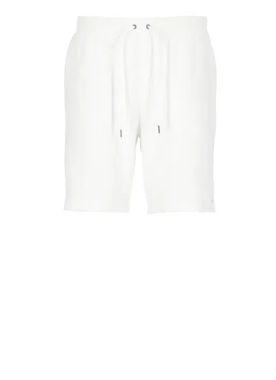Ralph Lauren Terry Cloth Bermuda Shorts In White
