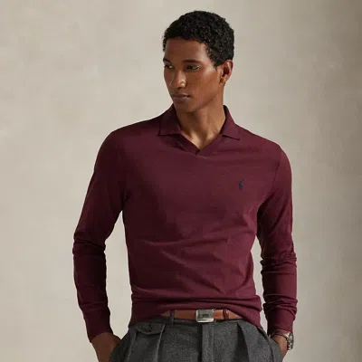 Ralph Lauren Textured Jersey Polo Shirt
