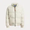 Ralph Lauren Textured Ripstop Down Jacket In White