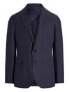 Ralph Lauren Textured Single-button Blazer