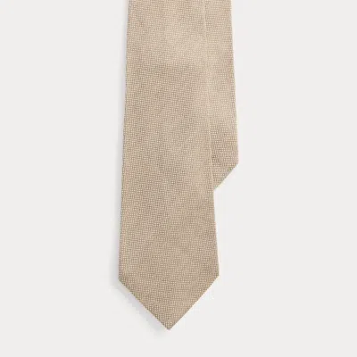 Ralph Lauren Textured Tie In Champagne