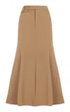 Ralph Lauren Teyanna High-rise Wool Midi Skirt