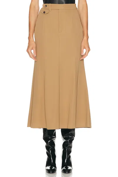 Ralph Lauren Teyanna Skirt In Gold