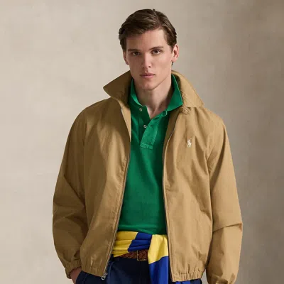 Polo Ralph Lauren The Bayport Poplin Jacket In Cafe Tan In Brown