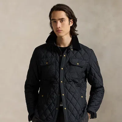 Ralph Lauren The Beaton Quilted Jacket In Black