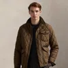 Ralph Lauren The Beaton Quilted Jacket In Brown