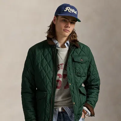 Ralph Lauren The Beaton Quilted Jacket In Green