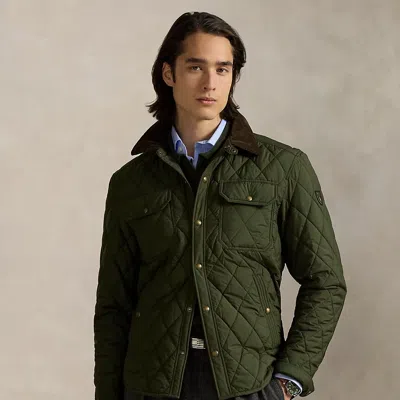 Ralph Lauren The Beaton Quilted Jacket In Green