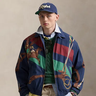 Ralph Lauren The Big Bayport Equestrian-print Jacket In Multi