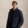 Ralph Lauren The Colden Packable Down Jacket In Blue