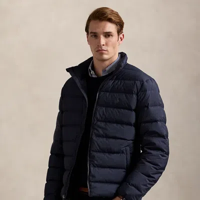 Ralph Lauren The Colden Packable Down Jacket In Blue