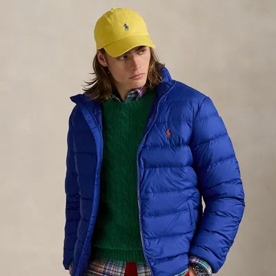 Ralph Lauren The Colden Packable Down Jacket In Blue