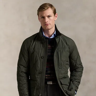 Ralph Lauren The Eastham Quilted Jacket In Brown