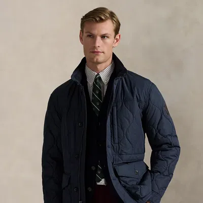 Ralph Lauren The Eastham Quilted Jacket In Blue