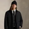 Ralph Lauren The Elsdon Down Utility Jacket In Black
