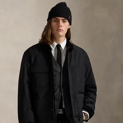 Ralph Lauren The Elsdon Down Utility Jacket In Black