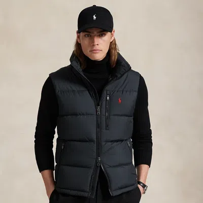 Ralph Lauren The Gorham Down Vest In Black
